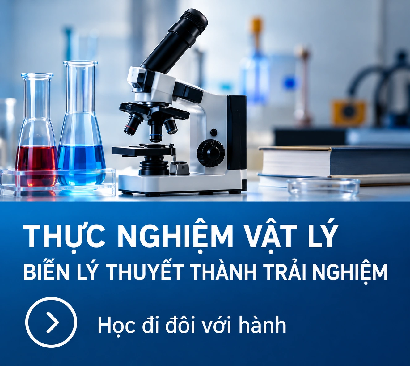 Thực nghiệm Vật lý — Biến lý thuyết thành trải nghiệm. Học đi đôi với hành